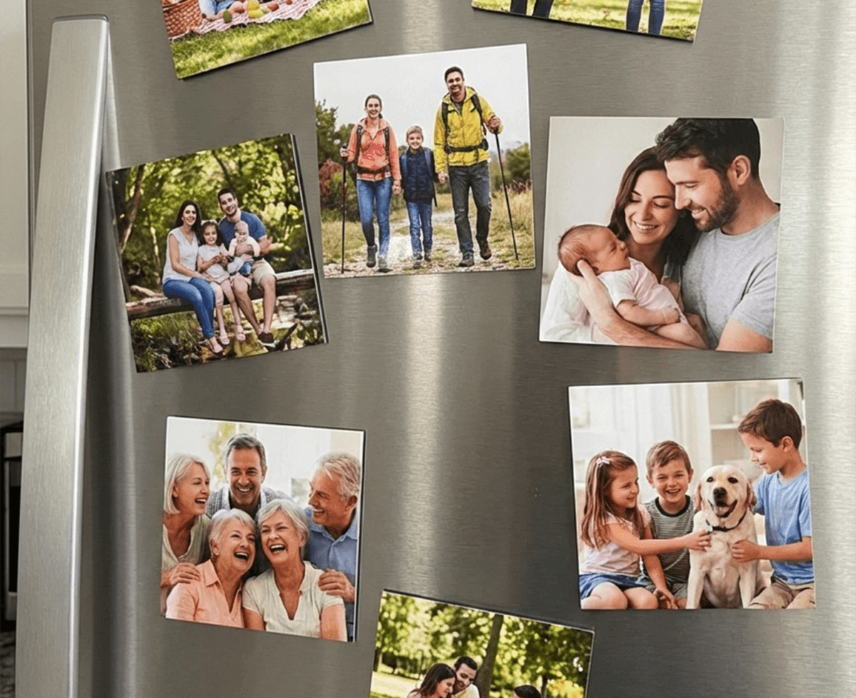 Kare Magnet - 6 Adet - Görsel 4