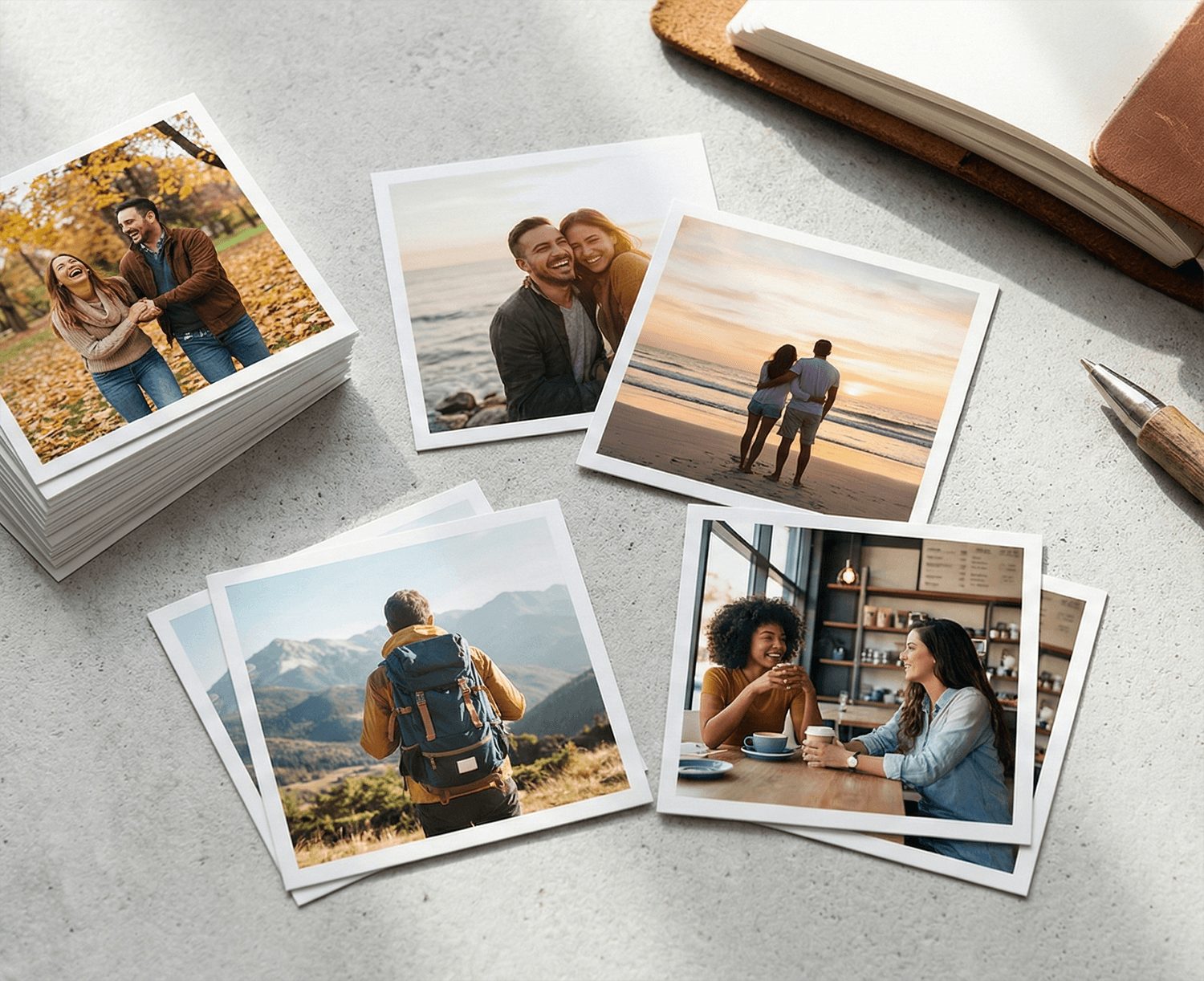 minikarefotografbaskisi-(1) Mini Kare Fotoğraf Baskısı - 82 Adet - Görsel 1